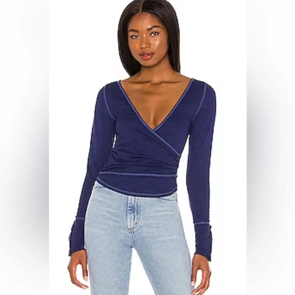 Free People Penny Top in Ink Combo